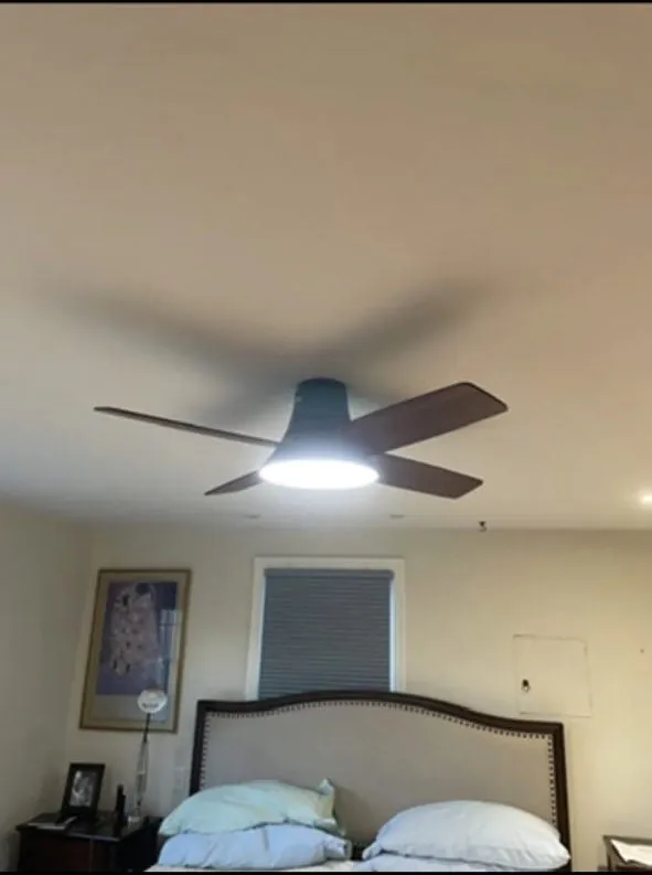 Ceiling fan installation